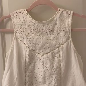 Abercrombie open back lace top
